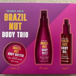 Trader Joe’s Brazil Nut Body Trio